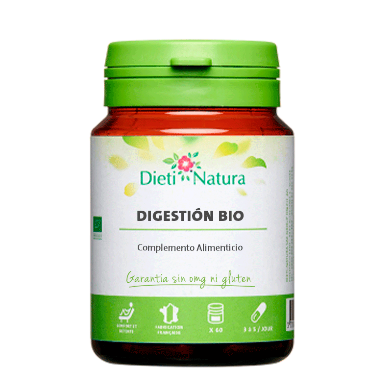 Digestión Bio 60 y 200 Cápsulas Digestión Dieti Natura