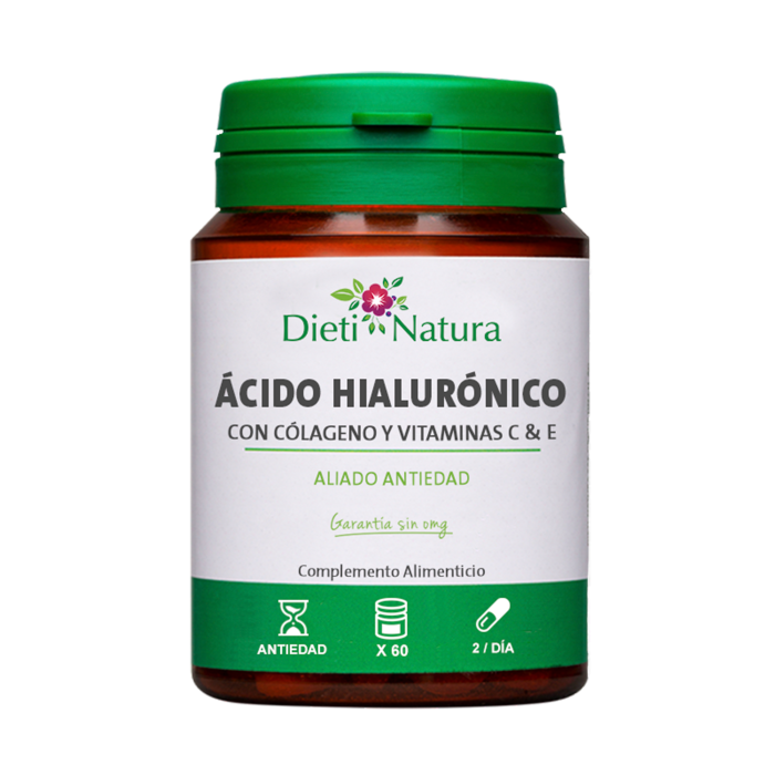 Ácido Hialurónico con Colágeno y Vitamina C y E