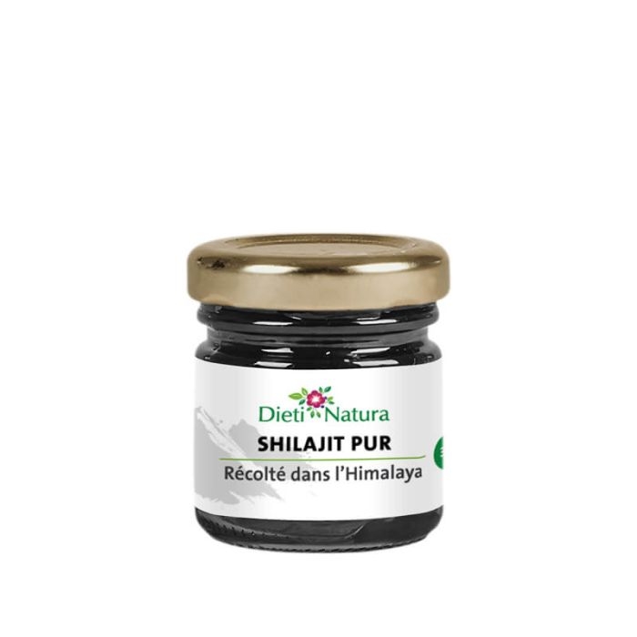 Resina de Shilajit puro - 60% de ácido fúlvico